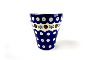 D19 Bunzlau Melkbeker 70X Flower Tendril 200 ml D19 Waterbeker 200 ml